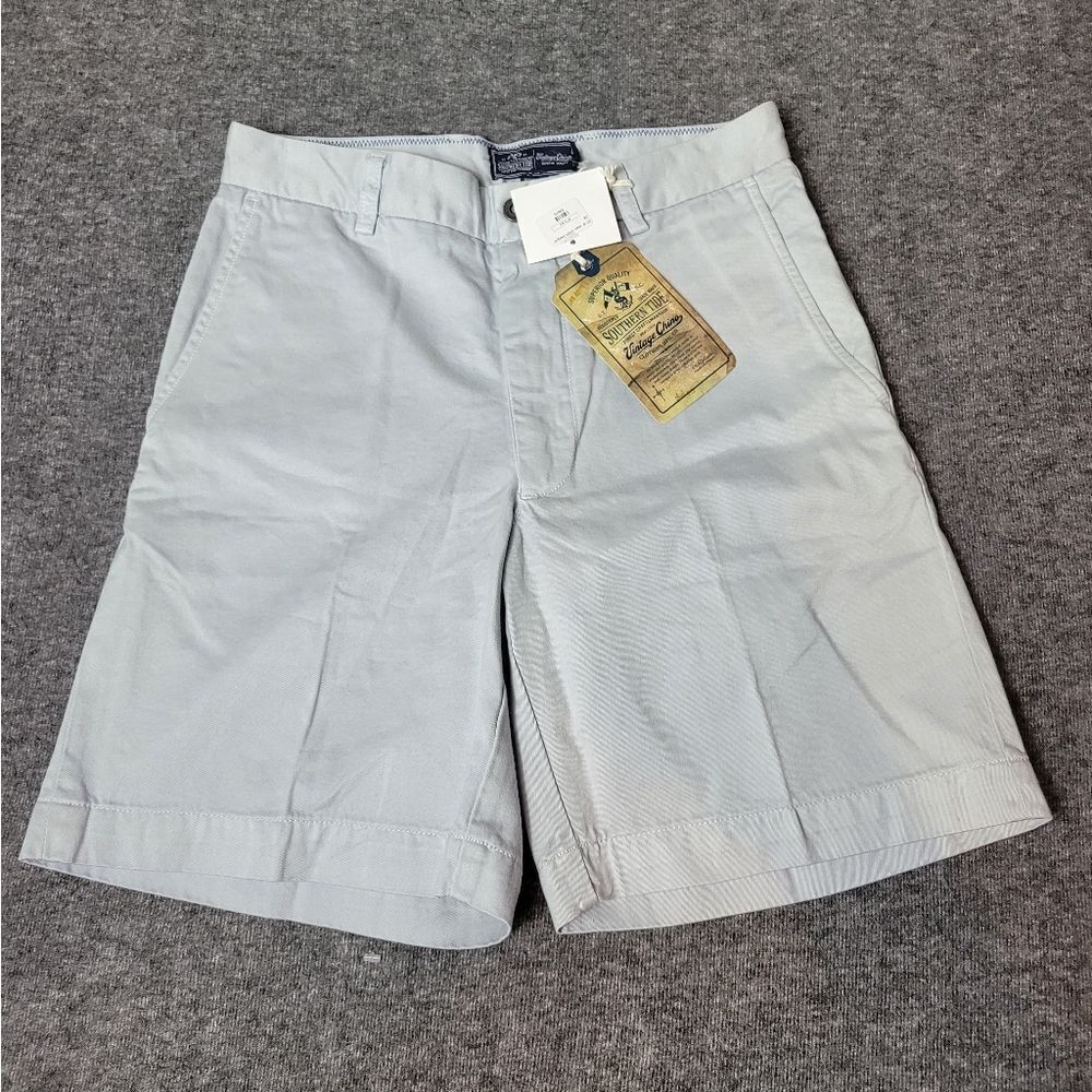 Southern Tide Men's Size 32 St 8 Allen Vintage White Chino Golf Short New